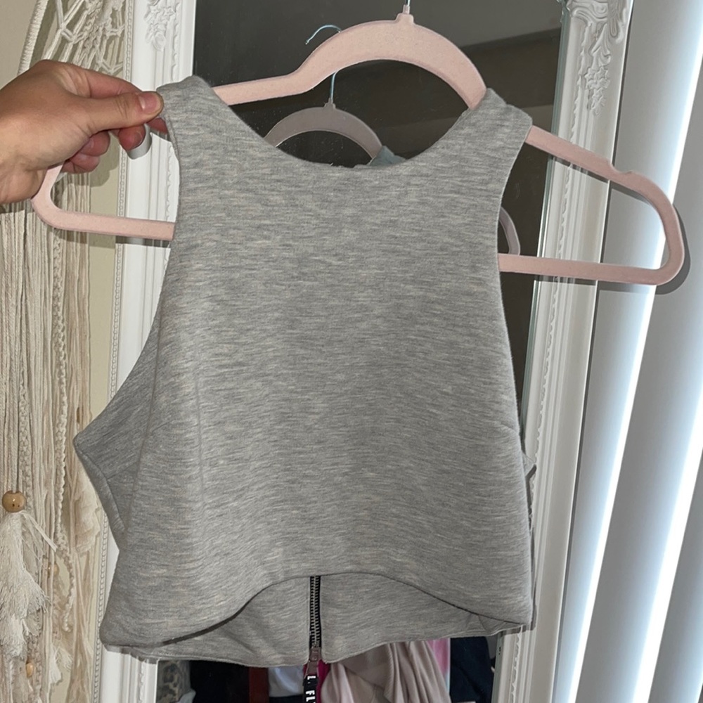 Workout crop top